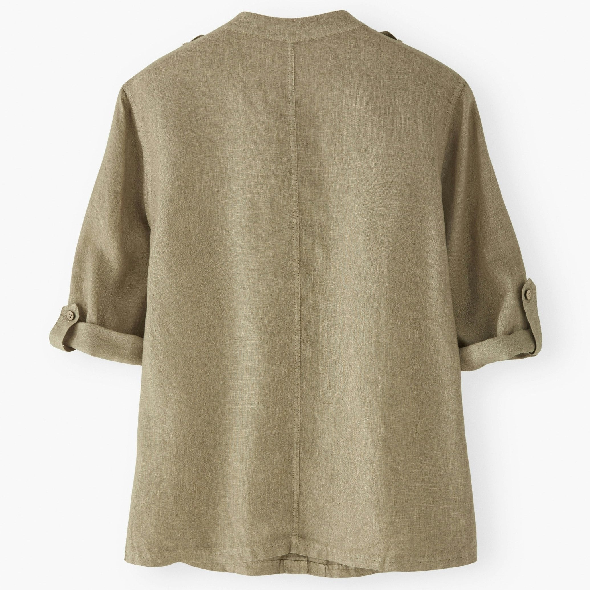 Beige shirt on a white background